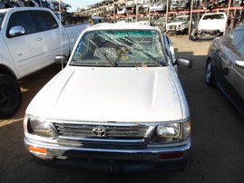 1996 TOYOTA TACOMA XTRA CAB LX WHITE 2.4 MT 2WD Z21406